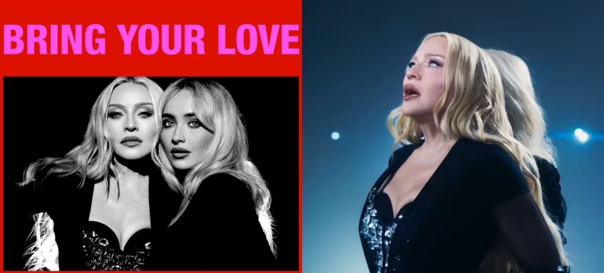 CL - Madonna y Sabrina Carpenter