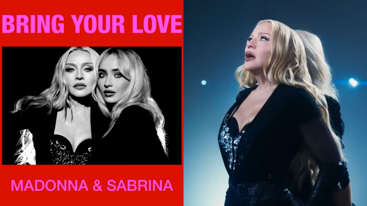 ¡Dúo de reinas! Madonna y Sabrina Carpenter estrenan el videoclip de "Bring Your Love"