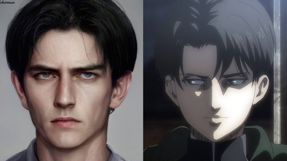 ¡Sasageyo! Así lucirían los protagonistas de «Shingeki no Kyojin» si fueran reales
