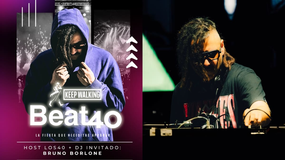 Bruno Borlone encabezará la primera edición de Keep Walking Beat40 y así podrás seguir el evento en vivo