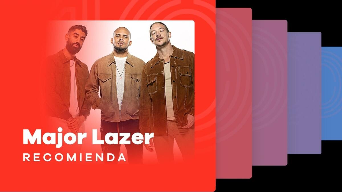 ¡Puros temazos! Esta es la playlist que Major Lazer recomienda en exclusiva para LOS40