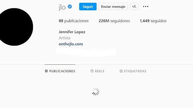 Captura Instagram @jlo