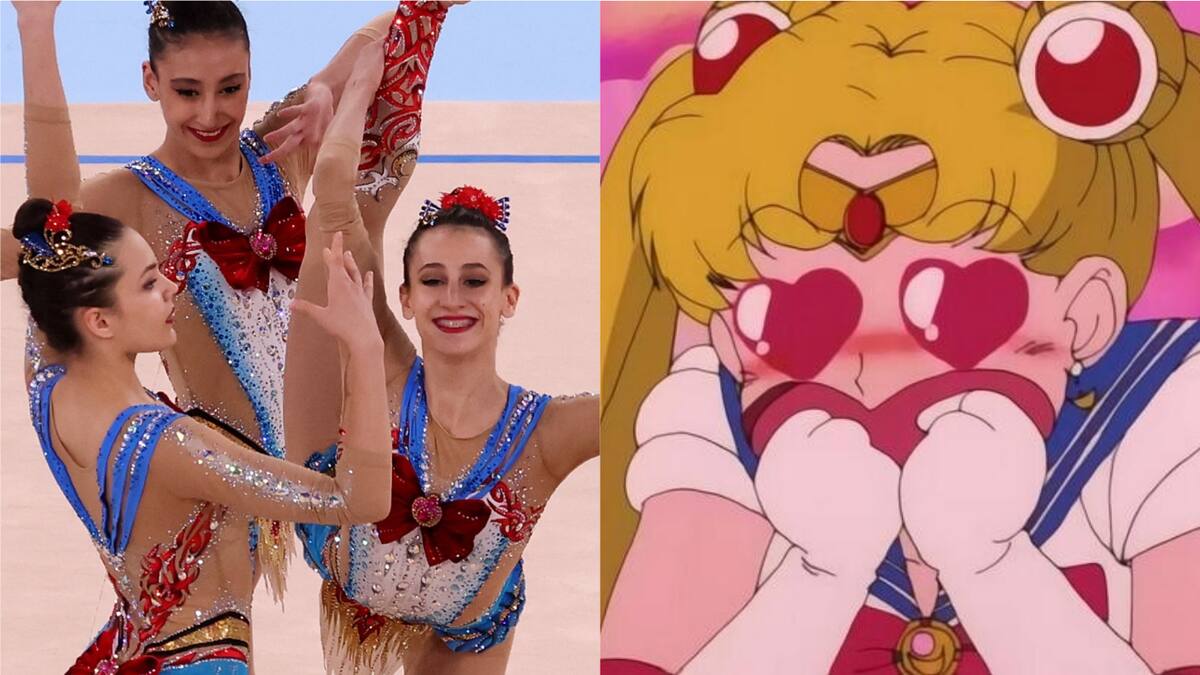 ¡Tan épico como hermoso! Gimnastas rítmicas de Uzbekistán realizan rutina basada en «Sailor Moon» en Tokio 2020