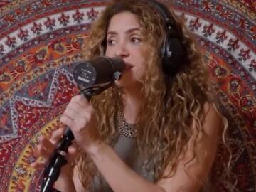 Shakira interpreta una icónica canción durante los ensayos de su próxima gira que la trae a Chile