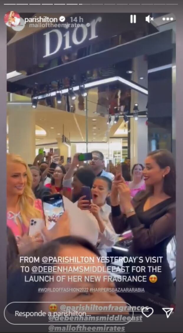 Captura @Parishilton