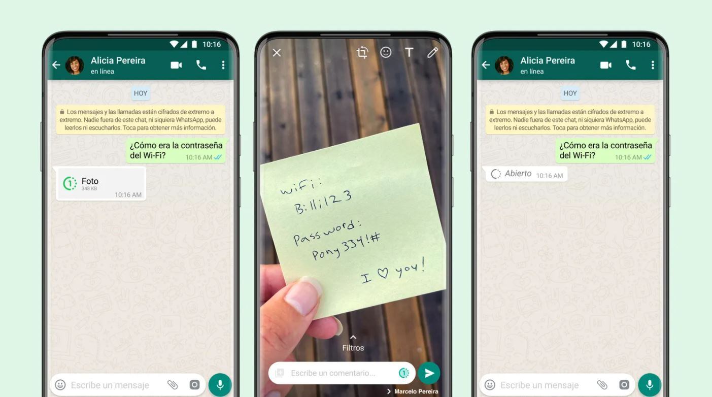 Visualización única
