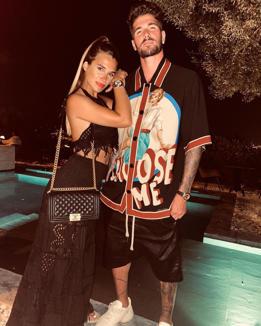 Rodrigo de Paul y Camila Homs