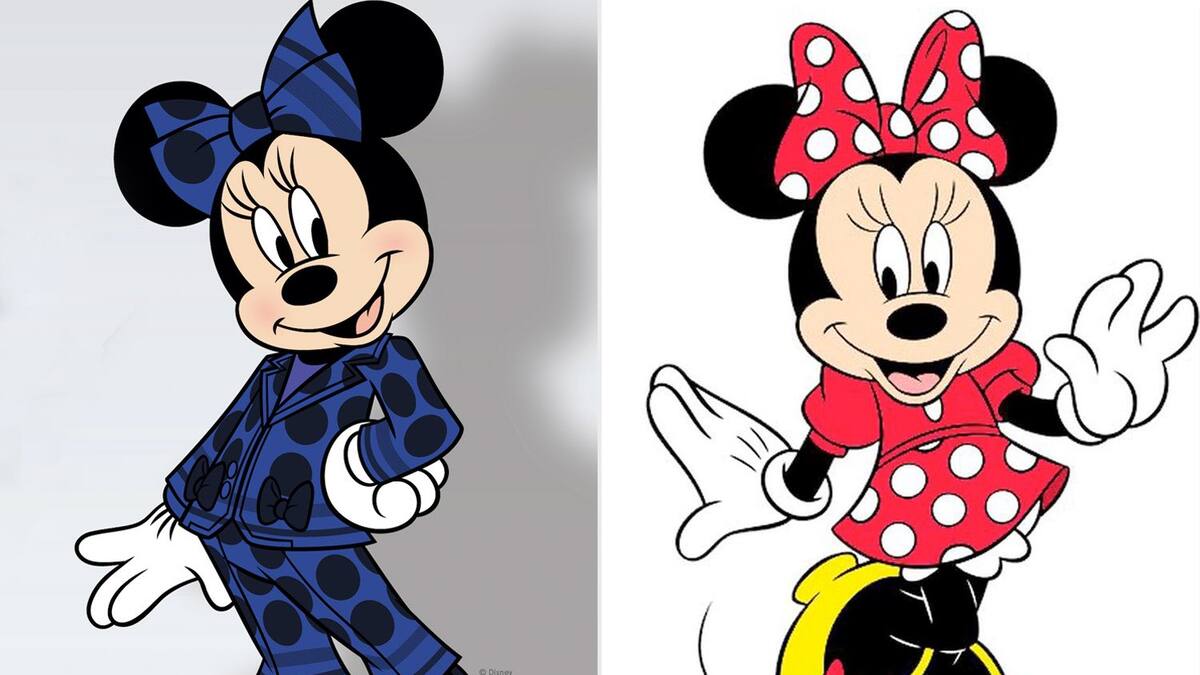 Minnie Mouse rompe con el esteriotipo de Disney y cambia su vestido rojo por pantalón