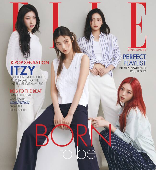 ITZY en Elle Singapore Junio