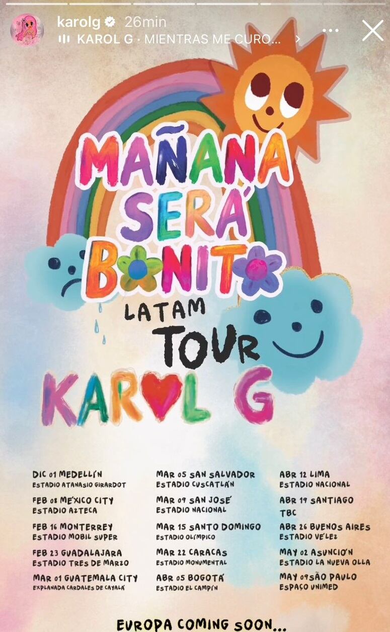 Captura Instagram @Karolg