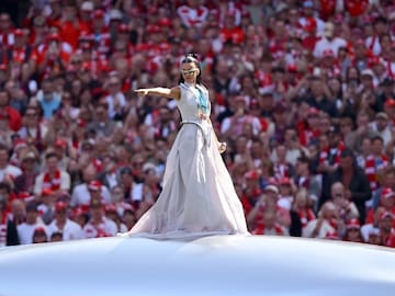 Katy Perry se presentó frente a 100 mil personas en la Gran Final de la Liga Australiana de Fútbol 2024