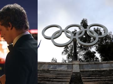 Connor Storrie y Hudson Williams de "Heated Rivalry" llevan la antorcha de los Juegos Olímpicos de Invierno de Milano-Cortina 2026