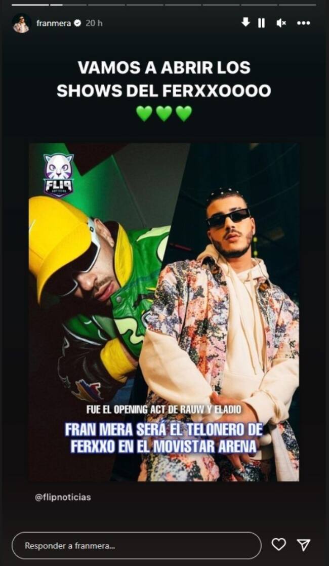 Captura Instagram @franmera