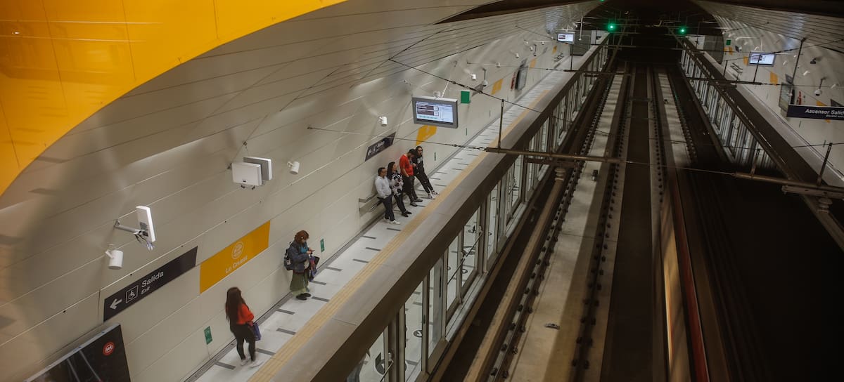 26 DE SEPTIEMBRE DE 2023 / QUILICURA
Metro de Santiago inaugura la Extensión de la Línea 3 hasta Quilicura
Estación Lo Cruzat
FOTO:DIEGO MARTIN / AGENCIAUNO