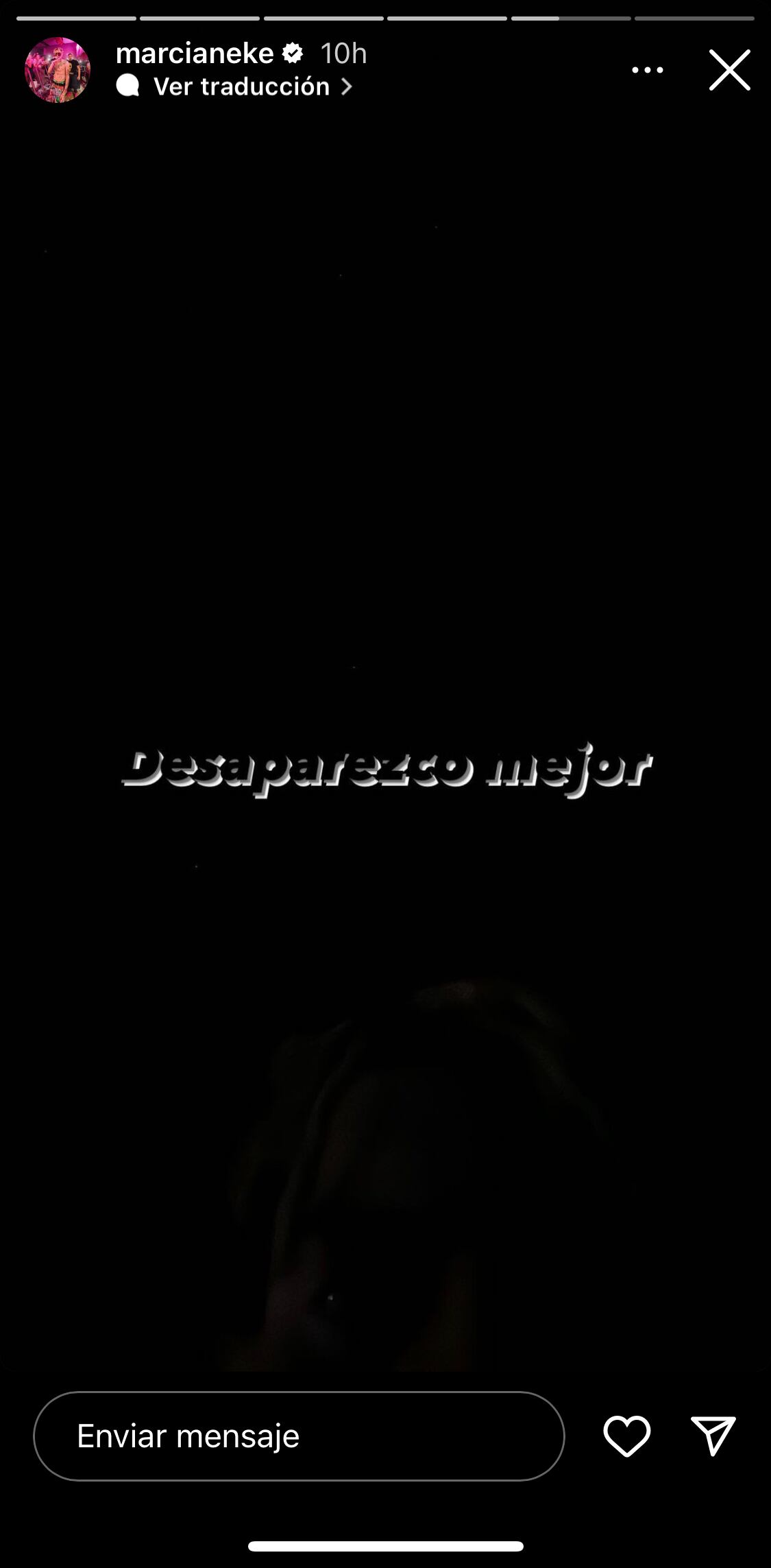 Captura Instagram @marcianeke</a>