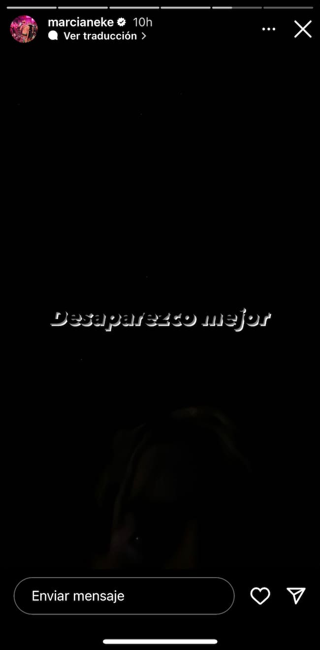 Captura Instagram @marcianeke</a>