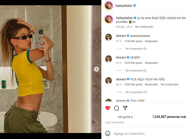 Captura @haileybieber