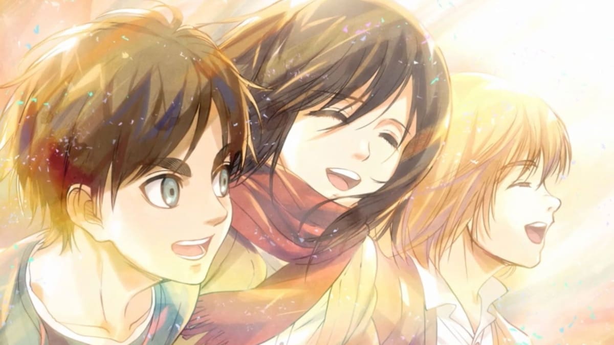 «Shingeki no Kyojin»: Crunchyroll publica emotivo video de Eren, Mikasa y Armin