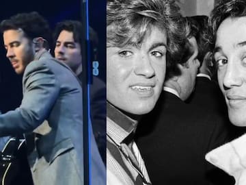 Los Jonas Brothers revivieron un clásico navideño en su show en Michigan