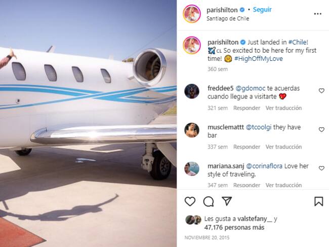 Captura @Parishilton