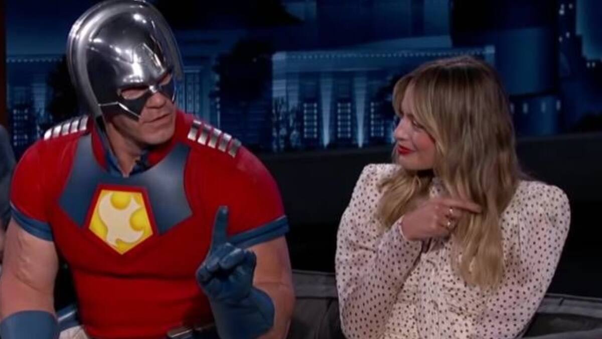 Margot Robbie confiesa que «durmió» con John Cena durante dos años