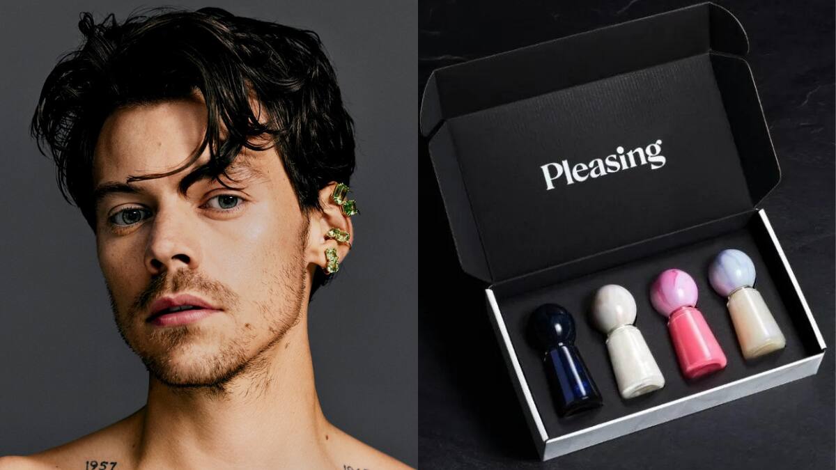 ¡OMG! Harry Styles anuncia su marca de productos de belleza «Pleasing”