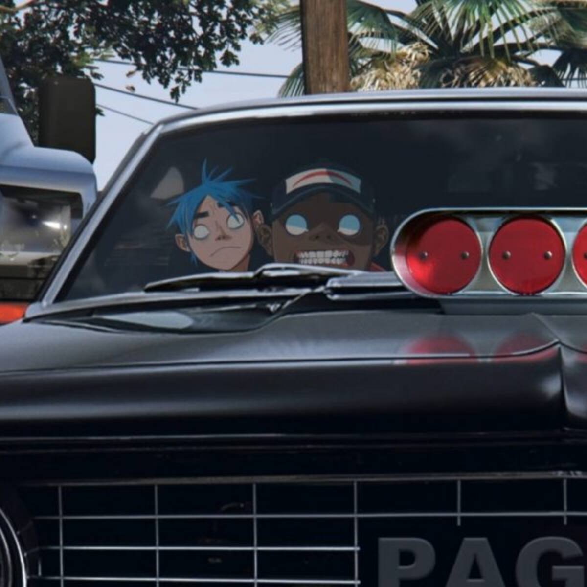 Gorillaz estrenó su nuevo videoclip en Grand Theft Auto V