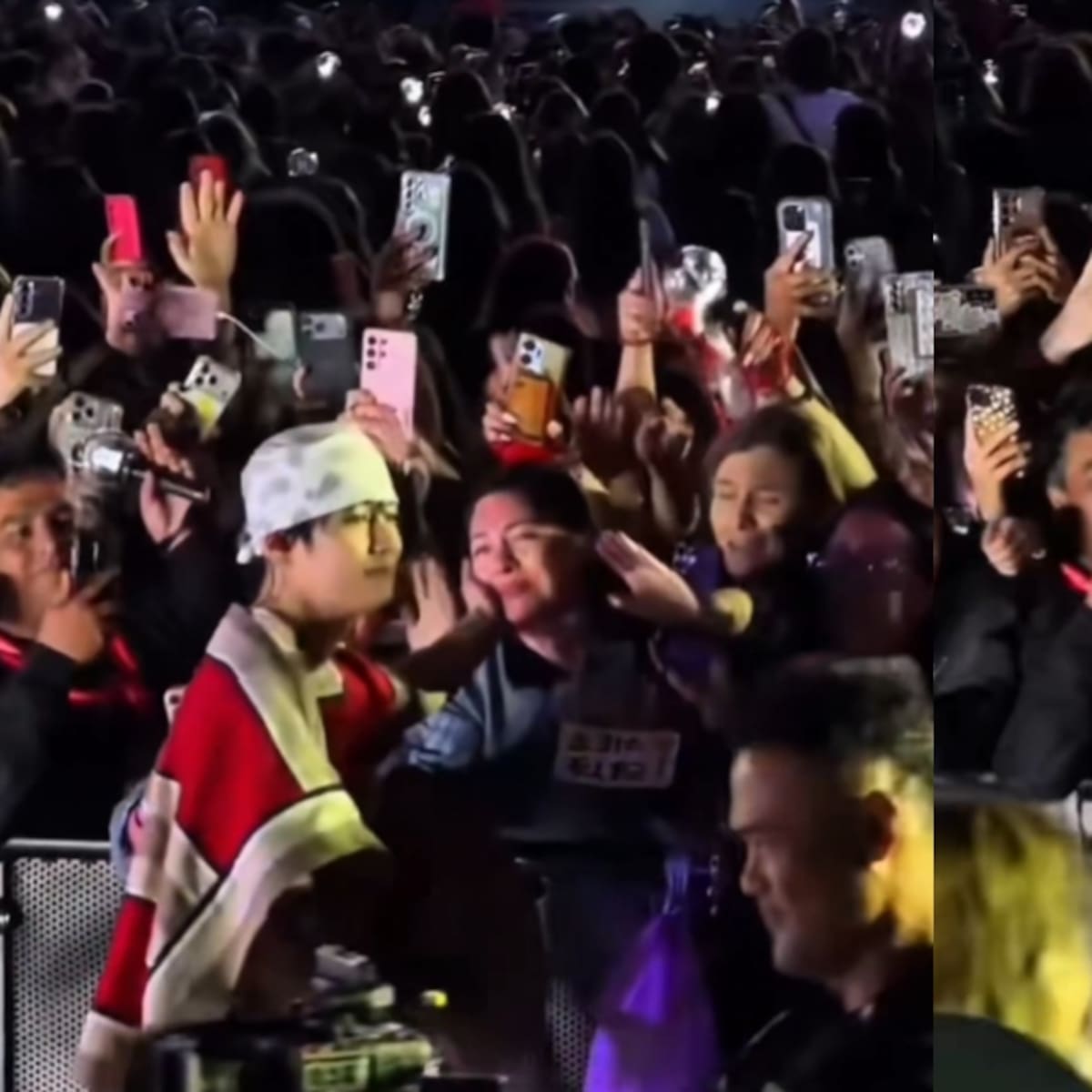 "Me hizo cariño en la cara": ARMY chilena cuenta cómo fue el especial momento que vivió con V de BTS
