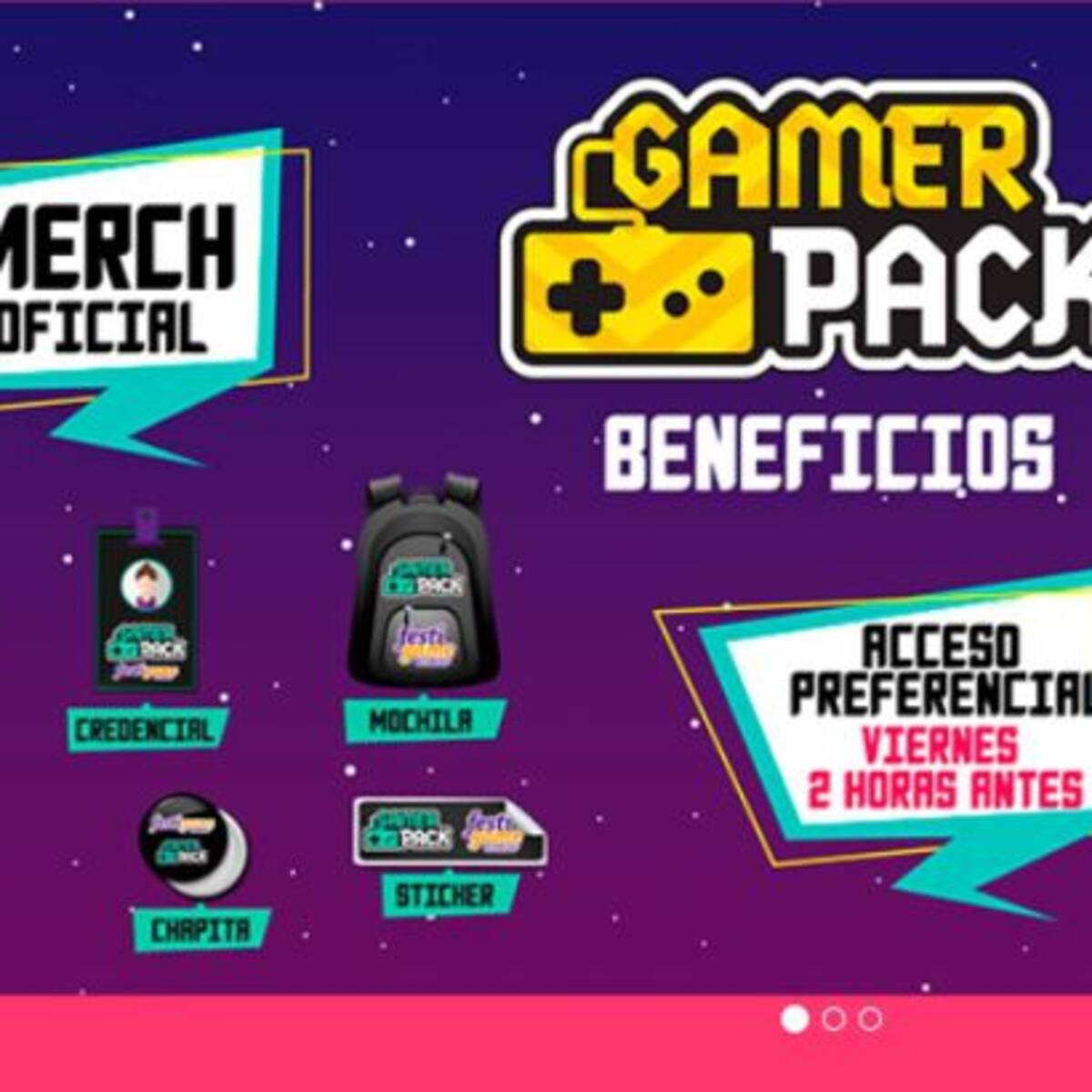 ¡ESTOS SON LOS GANADORES DE LOS GAMER PACKS DE FESTIGAME!