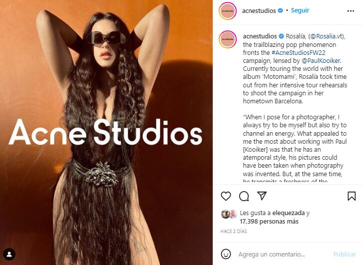 Captura @acnestudios