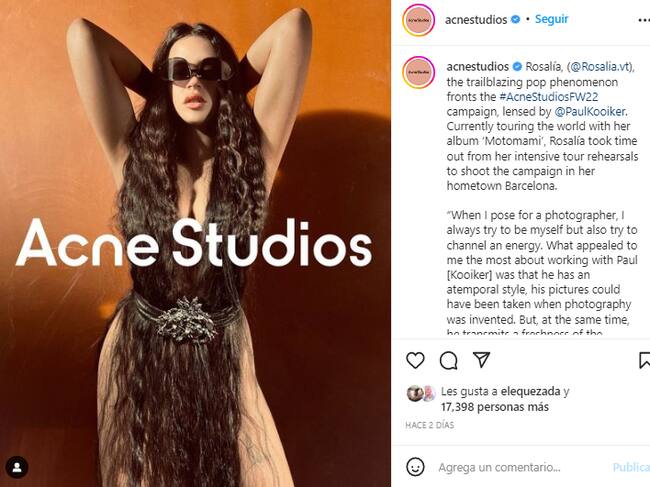 Captura @acnestudios