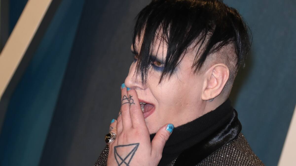 Caso Marilyn Manson: Casa del cantante fue allanada por investigación de agresión sexual