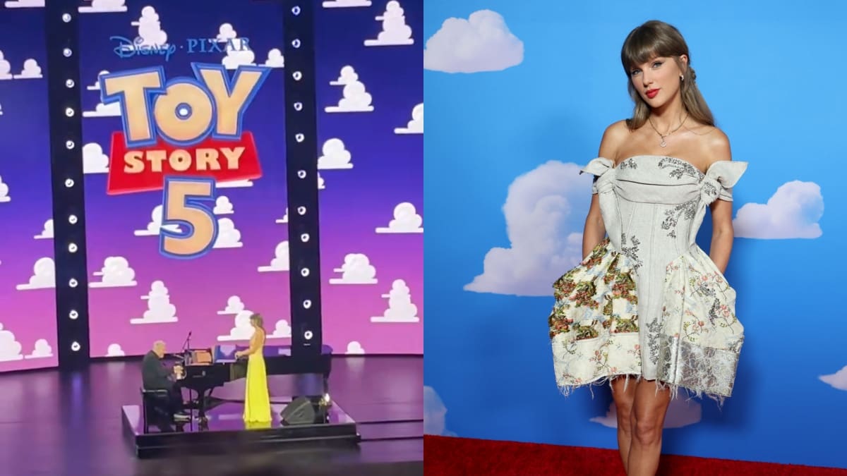 Taylor Swift revive la magia de "Toy Story" al cantar "You've Got A Friend in Me" junto a Randy Newman