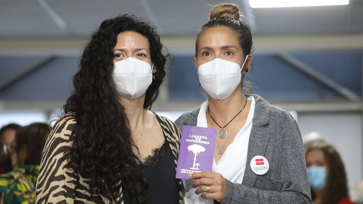 Pabla y Consuelo. Foto: Agencia Uno