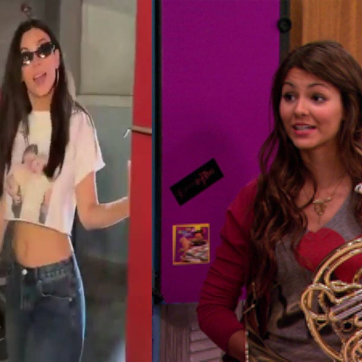 Victoria Justice vuelve al set original de "Victorious" por el 16.º aniversario de la serie