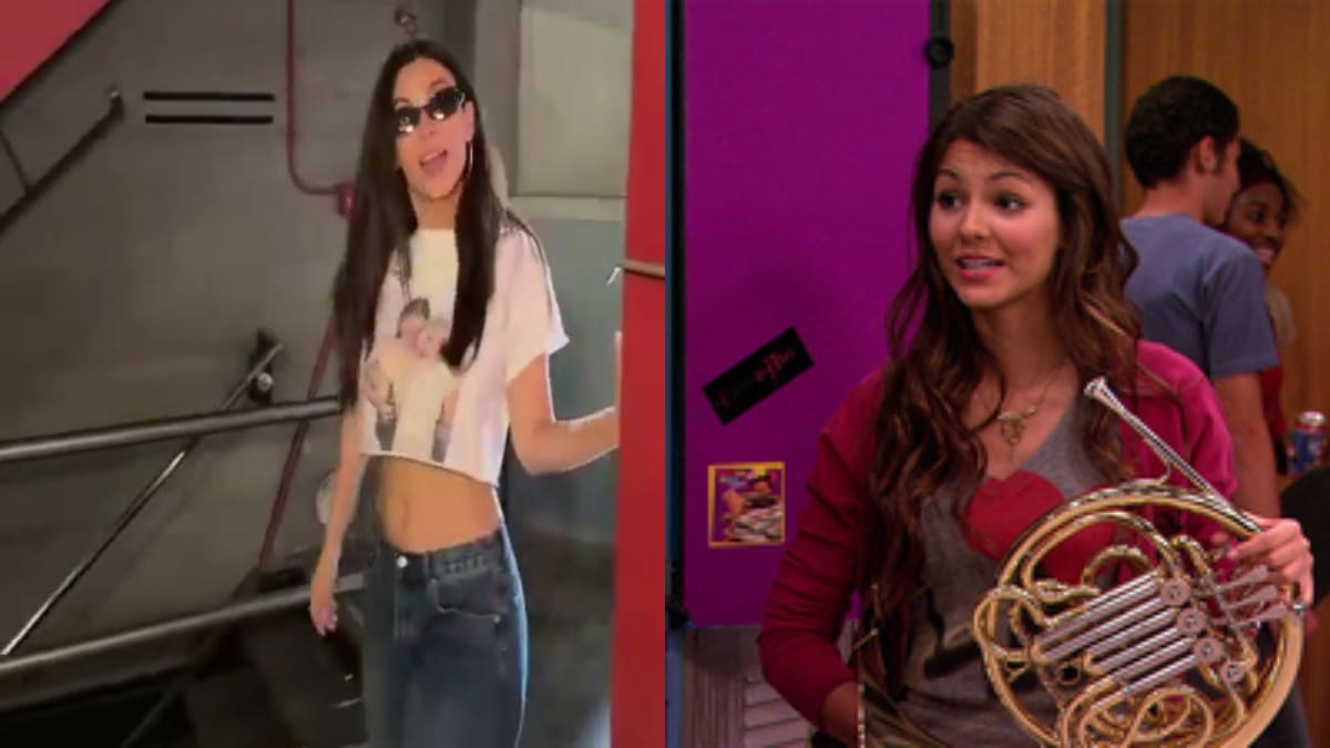 Victoria Justice vuelve al set original de "Victorious" por el 16.º aniversario de la serie