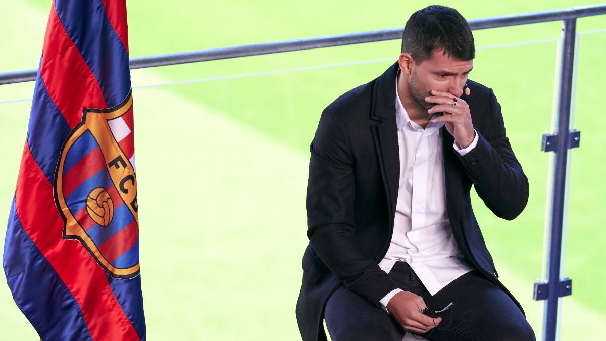 Se va un grande: Kun Agüero anuncia su retiro del fútbol en emotiva conferencia