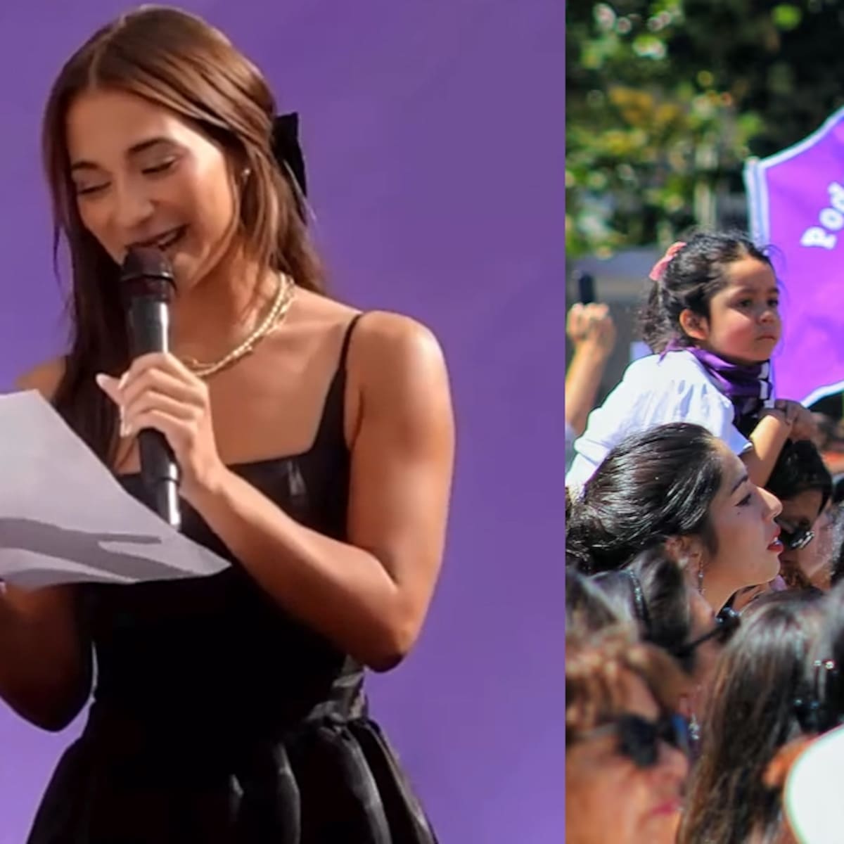 Princesa Alba se hace presente en acto conmemorativo por el 8M en La Moneda: "Cada año somos más"