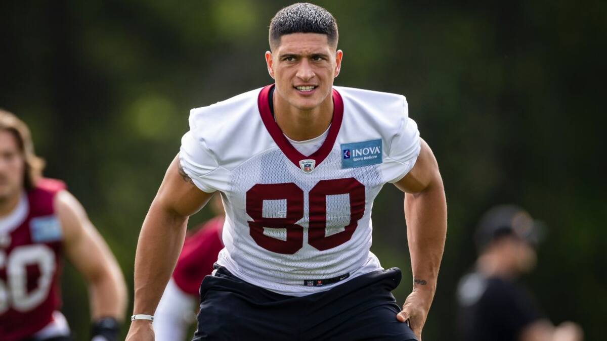 ¡Lo logró! Sammis Reyes quedó en el plantel oficial del Washington Football Team