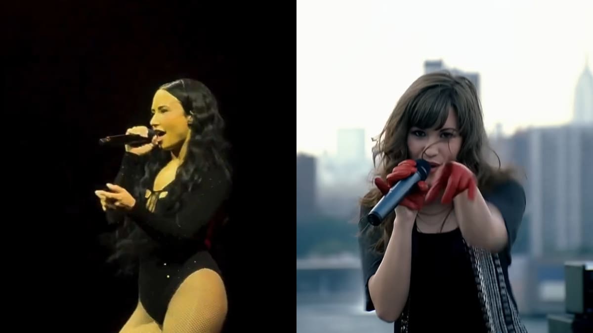 Por primera vez en 10 años: Demi Lovato revive "Get Back", su single debut