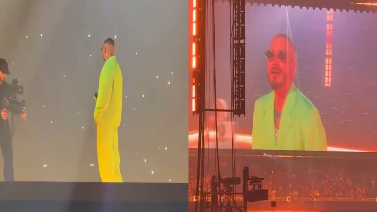 Bad Bunny revive un viejo tema de "Oasis" junto a J Balvin en Francia