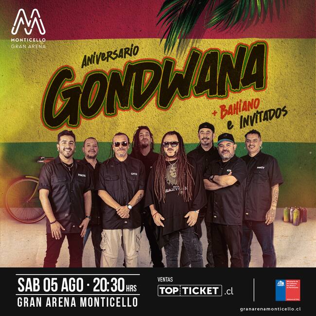 Concierto de Gondwana en Gran Arena Monticello