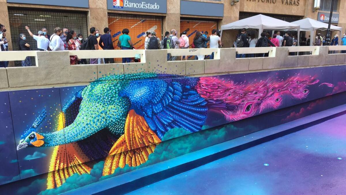 ¡Paseo Bandera se renueva! Estrenó colorido look en 7.000 metros cuadrados