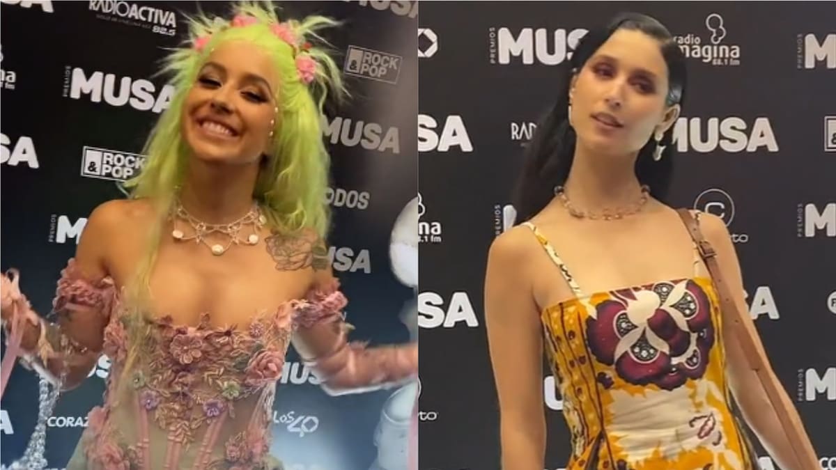 Denise Rosenthal y Francisca Valenzuela ya llegaron a los Premios MUSA 2021