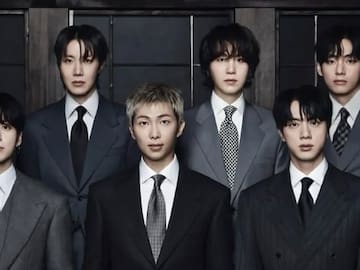 Seúl celebra el nuevo comeback de BTS con impresionante espectáculo de drones y así se vio el cielo