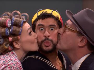 Bad Bunny la rompe en "Saturday Night Live": habló de la huella latina en EE.UU. y homenajeó a "El Chavo del 8"
