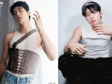 Los sorprendentes registros de Cha Eunwoo para W Korea
