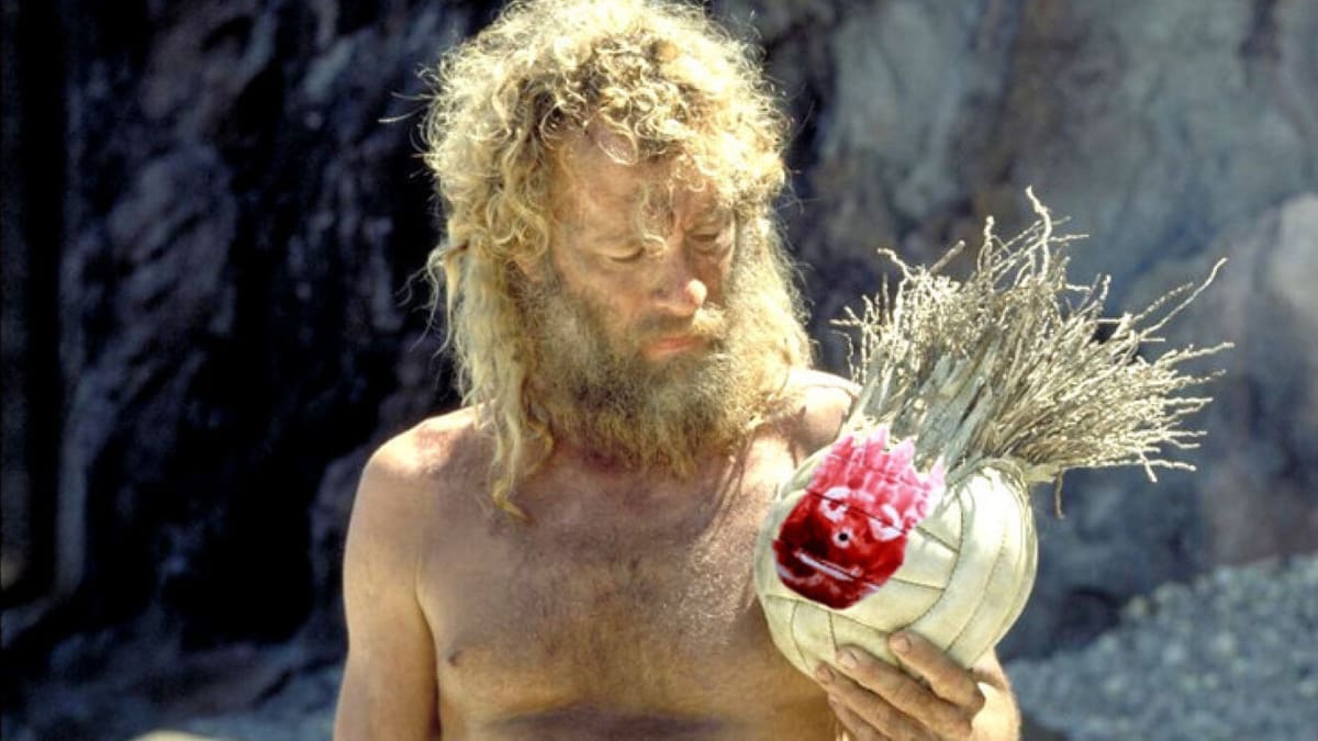 ¿Por qué tan barato? En esta suma vendieron a Wilson, la pelota que acompañó a Tom Hanks en «Náufrago»