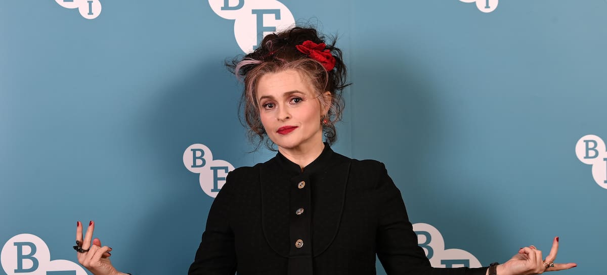 LONDON, ENGLAND - JANUARY 26: Helena Bonham Cart during the BFI Preview of "Nolly" at BFI Southbank on January 26, 2023 in London, England. (Photo by Eamonn M. McCormack/Getty Images)