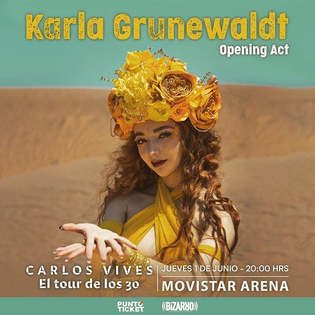 Fuente: Instagram @karlagrunewaldt